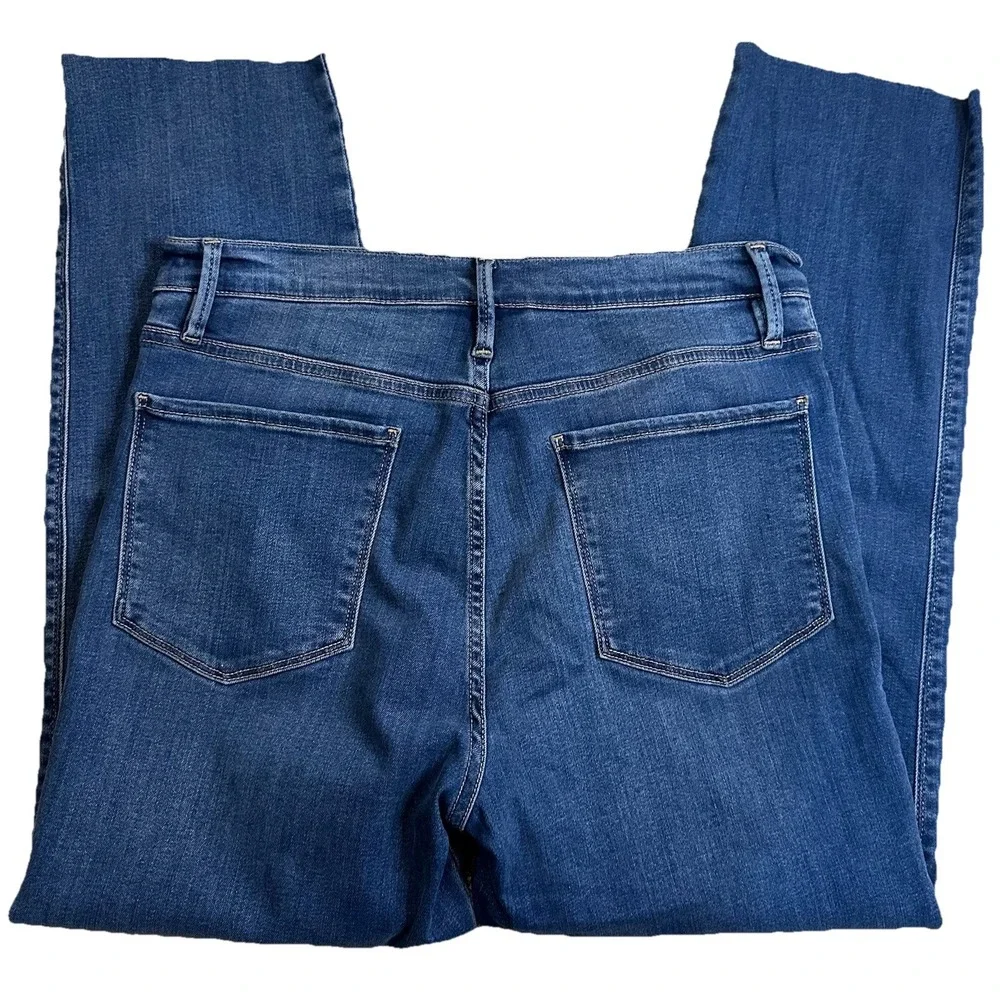 FRAME‎ Women's Le Sylvie Slender Straight Jeans Stallion Wash Size 30 - Picture 6 of 7